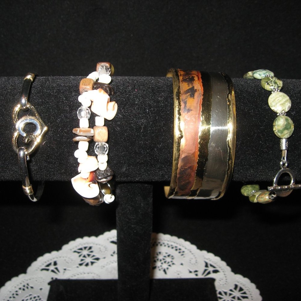 Four Miscellaneous Bracelets - image 1